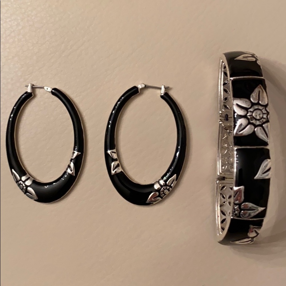 Earrings, Necklace and Bracelet set